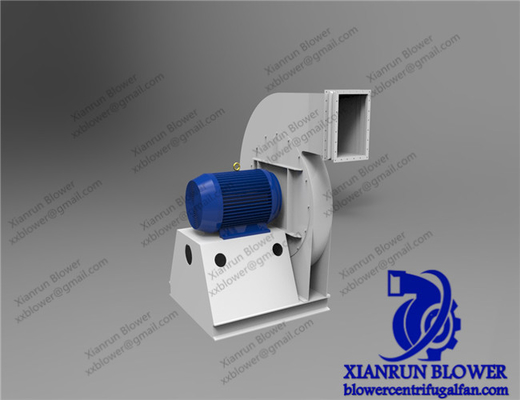 Kipas Melengkung Sentrifugal Tekanan Tinggi 350KW Untuk Dukungan Pembakaran