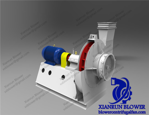 Q235 Tekanan Tinggi Sentrifugal Blower 350KW Untuk Industri Boiler