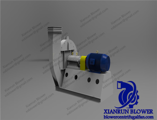 Efisiensi Tinggi Backward Curved Centrifugal Blower 220V 380V Untuk Boiler Industri
