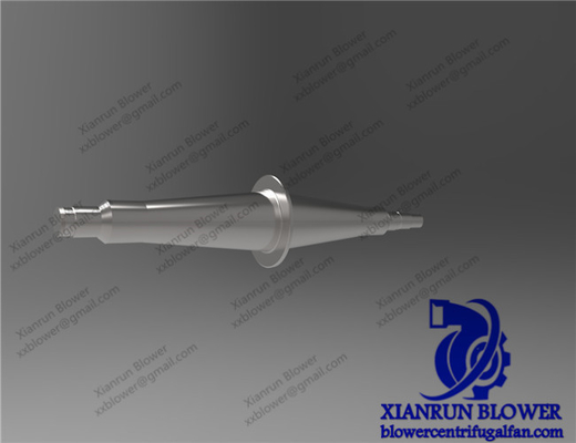 Q345 Bagian Kipas Sentrifugal Airfoil Impeller Peredam Rotor Bearing Cone Rotor Bearing Box