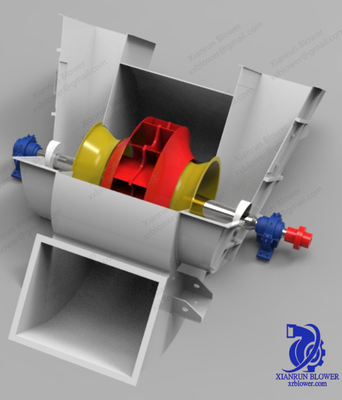 Kipas Sentrifugal Industri 480V 2900rpm Untuk Pengumpulan Debu