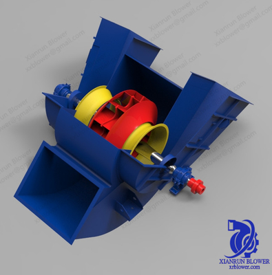 25425Pa Besar Exhaust Centrifugal Fan Blower Kapasitas Tinggi Garansi 1 Tahun