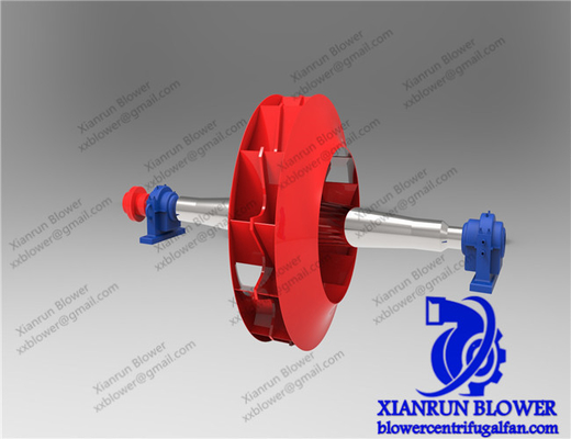 Kelompok Rotor Kipas Sentrifugal Untuk Tekanan Tinggi Roda Impeller Blower Sentrifugal