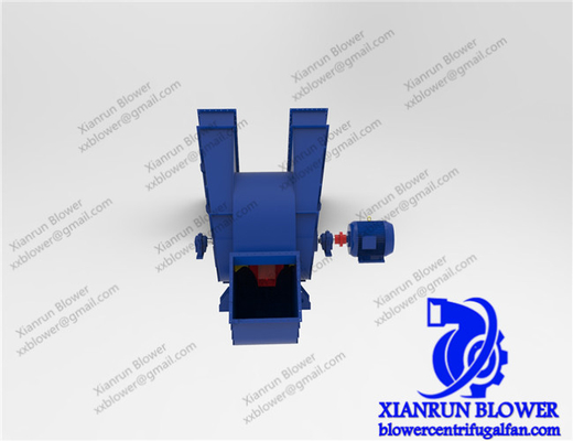 Kipas Sentrifugal Inlet Tekanan Tinggi 380mm-3200mm Diameter Impeller