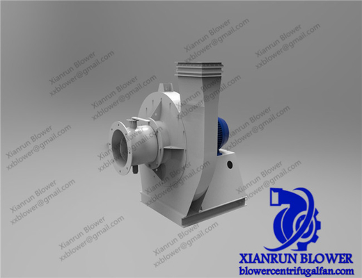 Kipas Melengkung Sentrifugal Tekanan Tinggi 350KW Untuk Dukungan Pembakaran