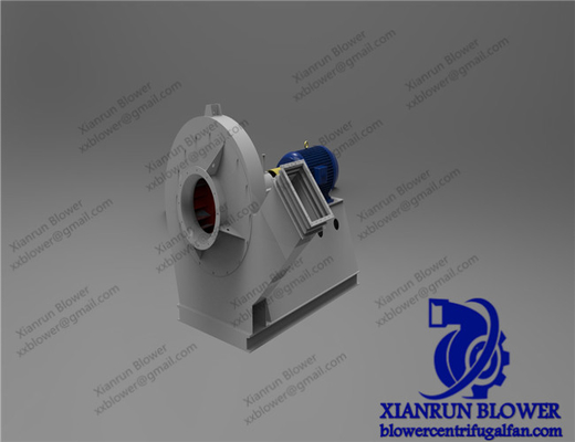 Kipas Sentrifugal Industri Mundur Kipas Blower Tekanan Tinggi Dengan Sistem Pendingin
