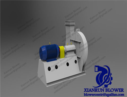 Kipas Radial Sentrifugal Industri Dibangun dari Bahan Tahan Lama untuk Pembangkit Listrik Semen dan Sistem Pengumpul Debu