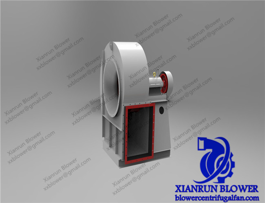 Boiler Mundur Melengkung Blower Warna Kustom Kipas Sentrifugal Senyap