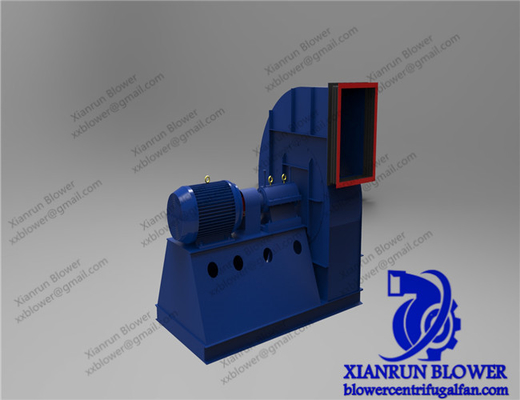 Kipas Sentrifugal Tenang Mundur Stainless Steel Untuk Pabrik Semen