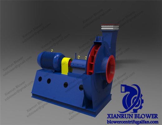Blower Udara Tekanan Tinggi Melengkung ke Belakang 760rpm-2900rpm Garansi 1 Tahun