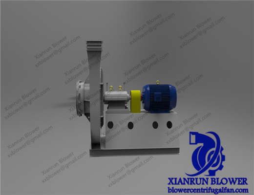 Kipas Sentrifugal Bukti Ledakan, Blower Tekanan Statis Tinggi 90000m3 / jam