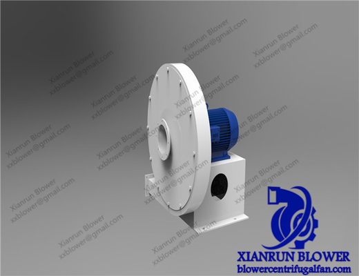Pengukur dial kipas sentrifugal inline Kebisingan Rendah Stainless Steel