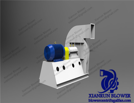 Explosion Proof Centrifugal Radial Fan 500 CFM Exhaust Fan Untuk Pengumpulan Debu Industri