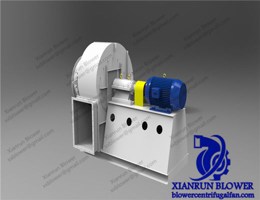 Kipas Radial Sentrifugal Industri Dibangun dari Bahan Tahan Lama untuk Pembangkit Listrik Semen dan Sistem Pengumpul Debu