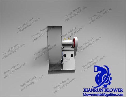 Kipas Sentrifugal Baja Tahan Karat Suhu Tinggi 800m3/H - 90000m3/H ISO 9001