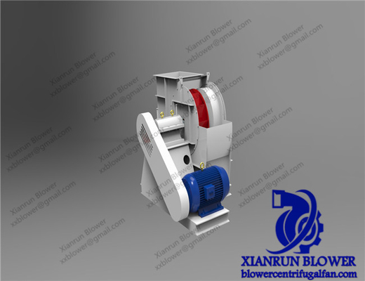 Kipas Sentrifugal Baja Tahan Karat Suhu Tinggi 800m3/H - 90000m3/H ISO 9001