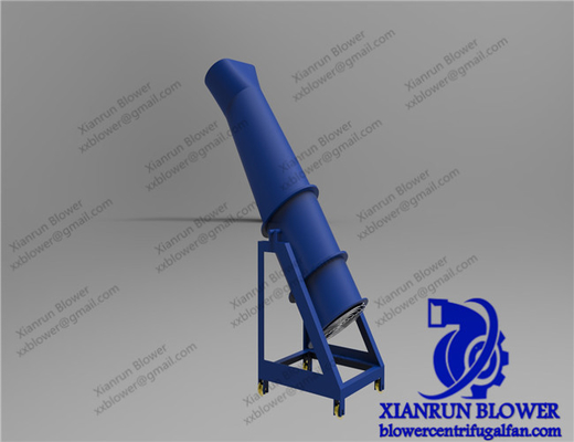Kiln Kiln Industrial Axial Fan Kebisingan Rendah ISO 9001 Disetujui