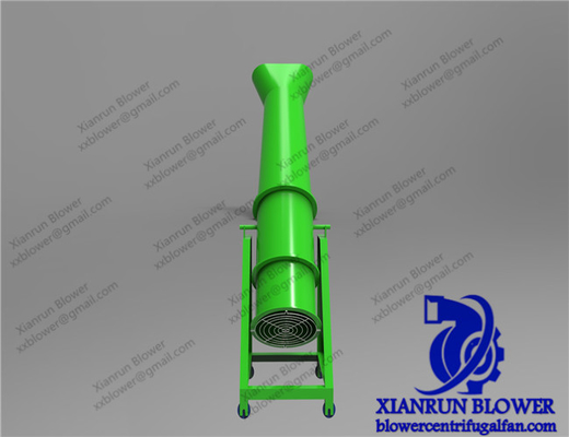 Kipas Aksial DC Silinder Kipas Ventilasi Aksial Industri Untuk Sistem Pendingin