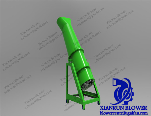 Kipas Aksial Industri Penggerak Langsung 830m3 / H - 43940m3 / H Dengan Shaft Kiln Shell