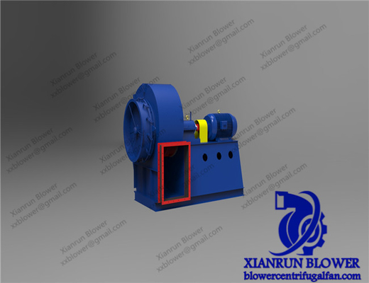 Boiler Tekanan Tinggi Sentrifugal Blower Belt Driven Centrifugal Fan