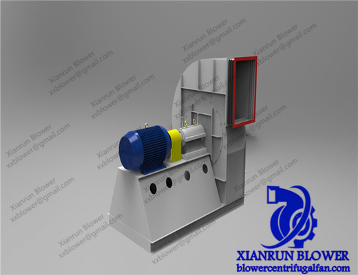 Blower Cincin Tekanan Tinggi Industri 480V 660V Kipas Sentrifugal Kebisingan Rendah