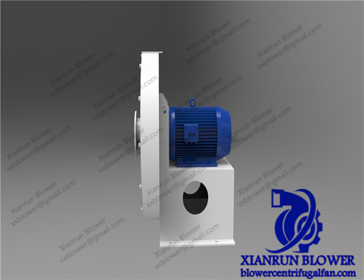 Q235 Volume Tinggi Tekanan Tinggi Blower 350KW Untuk Boiler Industri