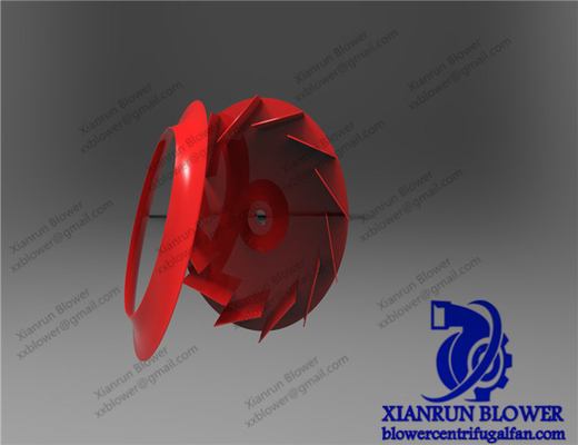 Pabrik Semen Centrifugal Blower Impeller 400mm-3500mm Tahan Aus