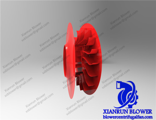 Pabrik Semen Centrifugal Blower Impeller 400mm-3500mm Tahan Aus