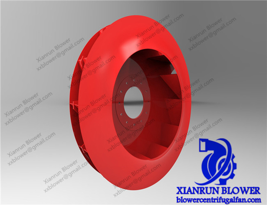 Explosion Proof Aluminium Fan Impeller Wheel Blade Perawatan Khusus