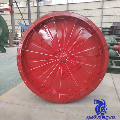 Air Blower Damper Untuk Tekanan Tinggi Centrifugal Blower Centrifugal Fan Aksesoris Roda Impeller Tahap Kedua