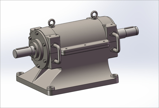 Q345 Bagian Kipas Sentrifugal Airfoil Impeller Peredam Rotor Bearing Cone Rotor Bearing Box