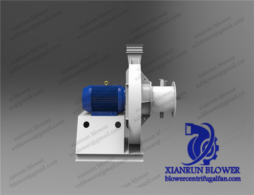 Kipas Buang Sentrifugal Inline 800 - 90000m3 / jam Blower Tekanan Tinggi Industri