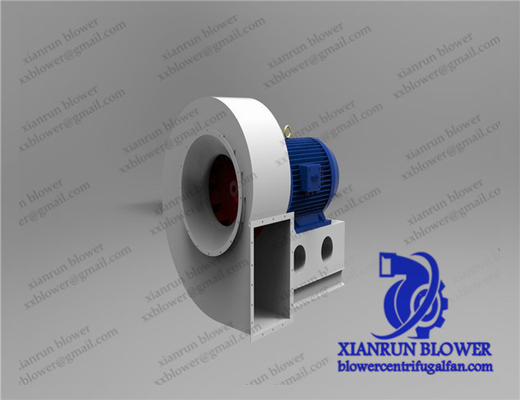 Kipas Buang Sentrifugal Inline 800 - 90000m3 / jam Blower Tekanan Tinggi Industri