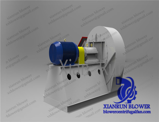 Heavy Duty Centrifugal Fan Blower Duct Fan Lapisan Isolasi 6 Inch
