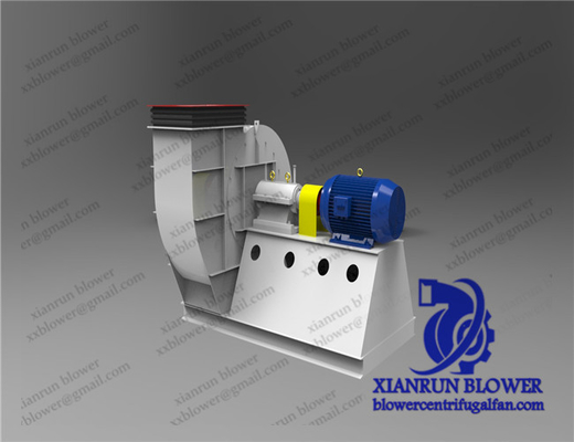 Heavy Duty Centrifugal Fan Blower Duct Fan Lapisan Isolasi 6 Inch