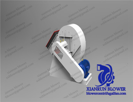 4-72 Kipas Sentrifugal Boiler Dan Blower Miring Mundur Garansi 1 Tahun