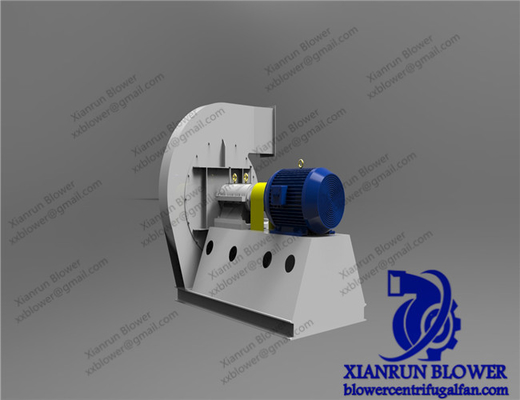 9-19/9-26 Tekanan Tinggi Exhaust Fan Blower Sentrifugal Untuk Boiler Industri