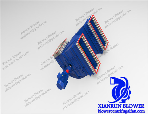 Kipas Ventilasi Sentrifugal Impeller Industri Kebisingan Rendah Garansi 1 Tahun