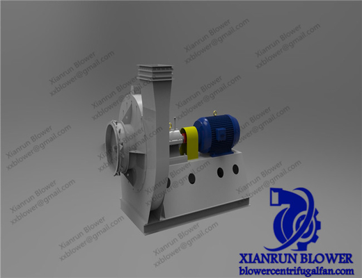 Blower Kipas Sentrifugal Hisap Ganda 800m3 / H - 90000m3 / H Warna Disesuaikan