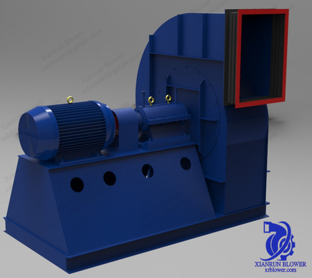 25425Pa Besar Exhaust Centrifugal Fan Blower Kapasitas Tinggi Garansi 1 Tahun