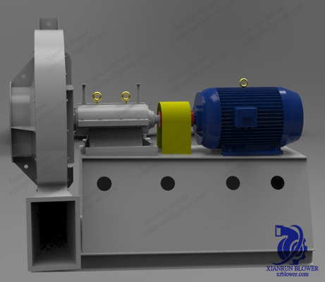 Blower Kipas Sentrifugal Besar Melengkung ke Depan 3000Pa-25425Pa