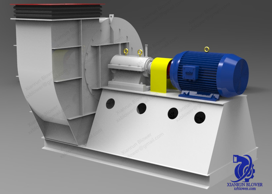 5 - 350KW Kipas Sentrifugal Industri Tekanan Tinggi 220V 380V untuk Pengering