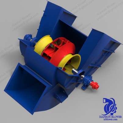 220V Industrial Fan Blower Mundur Cenderung Untuk Kolektor Debu