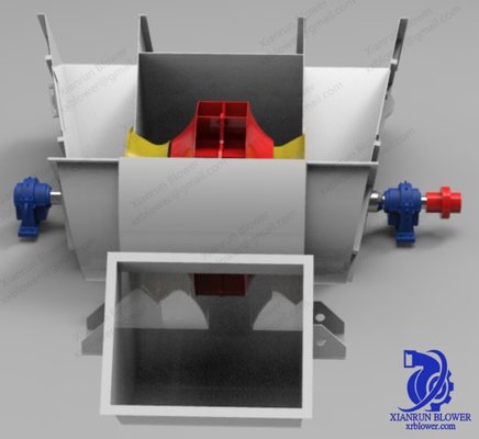 220V Industrial Fan Blower Mundur Cenderung Untuk Kolektor Debu