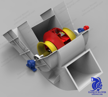 220V Industrial Fan Blower Mundur Cenderung Untuk Kolektor Debu