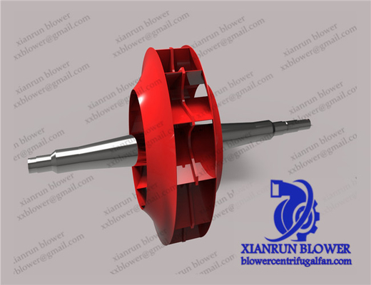 3000Pa - 25425Pa Kipas Sentrifugal Industri Stainless Steel Untuk Pembangkit Listrik