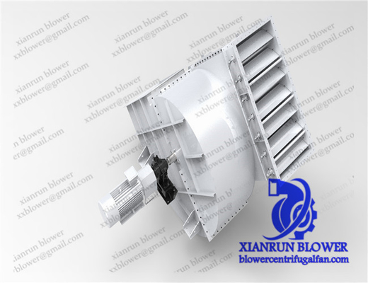 Industrial Backward Single Inlet Centrifugal Fan Pembangkit Listrik Tenaga Uap Garansi 1 Tahun