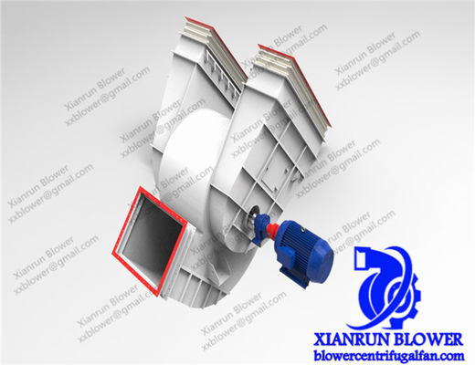 Kipas Blower Sentrifugal Stainless Steel Mundur Melengkung Untuk Boiler Industri