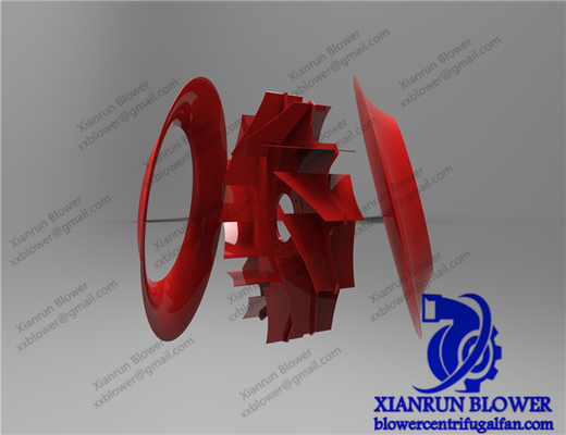 Aksesoris Kipas Sentrifugal Stainless Steel Roda Blower Sentrifugal Garansi 1 Tahun