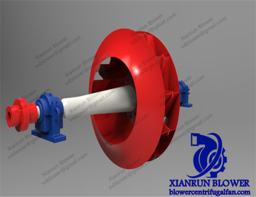 Kelompok Rotor Kipas Sentrifugal Untuk Tekanan Tinggi Roda Impeller Blower Sentrifugal